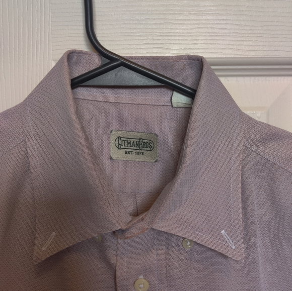 Gitman Bros Brown Dress Shirt - Picture 3 of 4